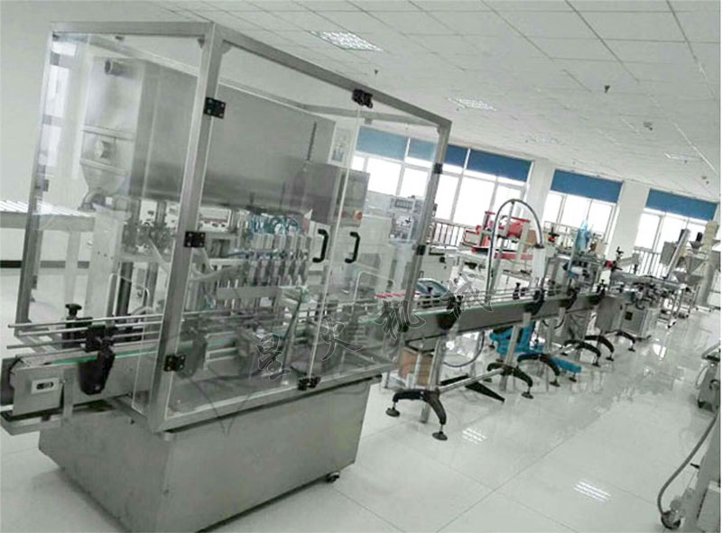 六頭醬類(lèi)灌裝機(jī)-醬料自動(dòng)灌裝生產(chǎn)線