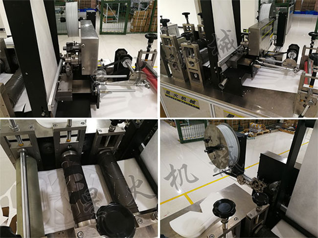 星火江蘇kn95口罩打片設備細節(jié)展示