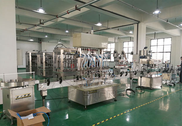 星火玉米油加工灌裝流水線設(shè)備展示