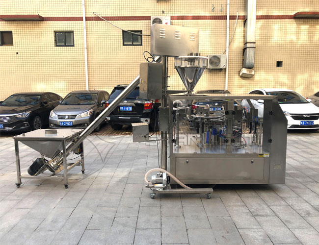 星火自動(dòng)化調(diào)味品包裝設(shè)備展示